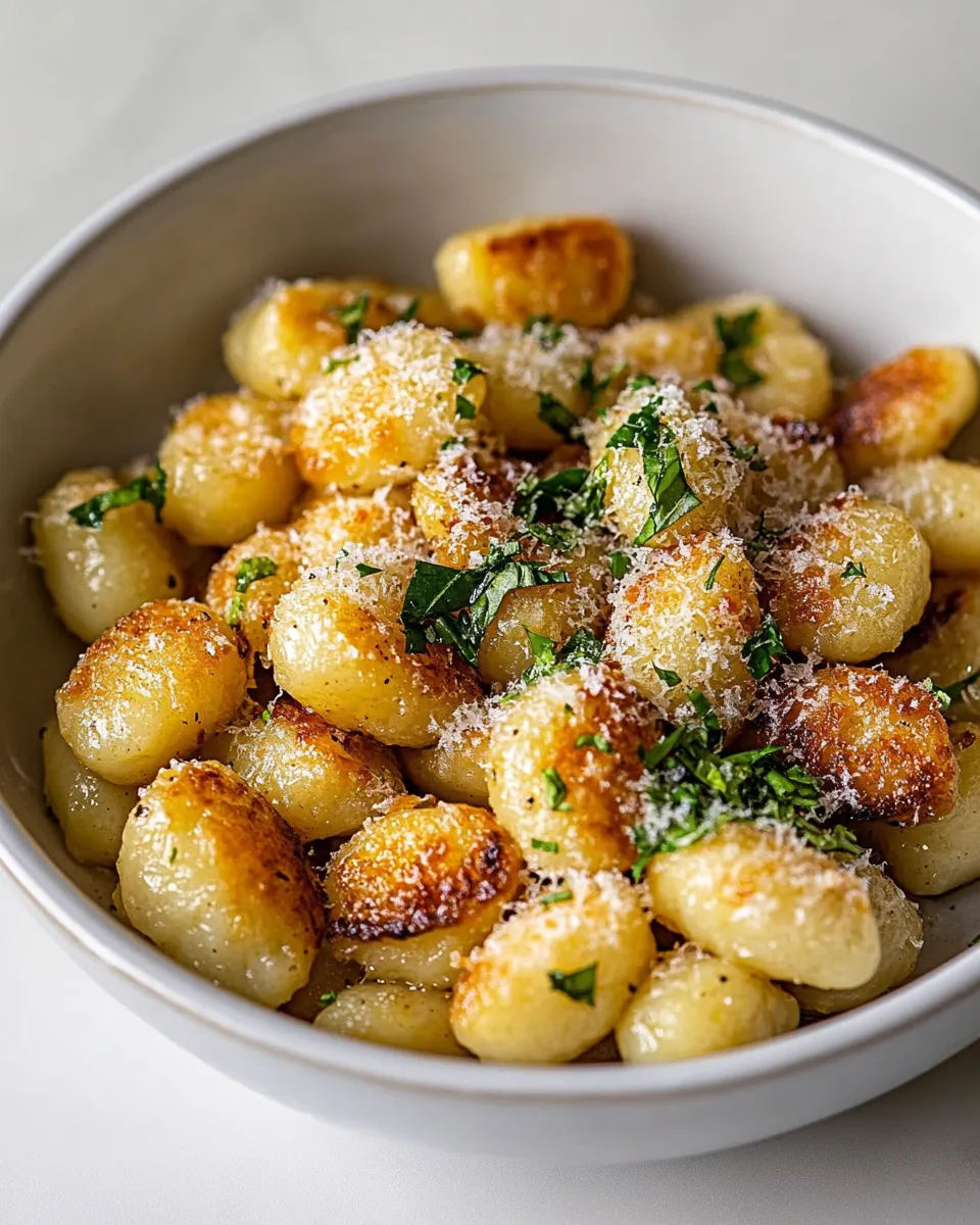 Easy Pan Fried Gnocchi recipe photo