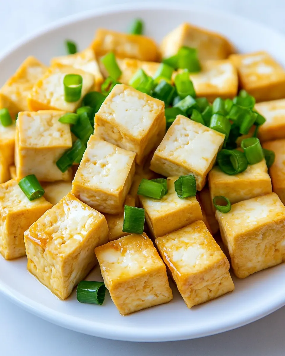 Easy Pan Fried Tofu recipe photo