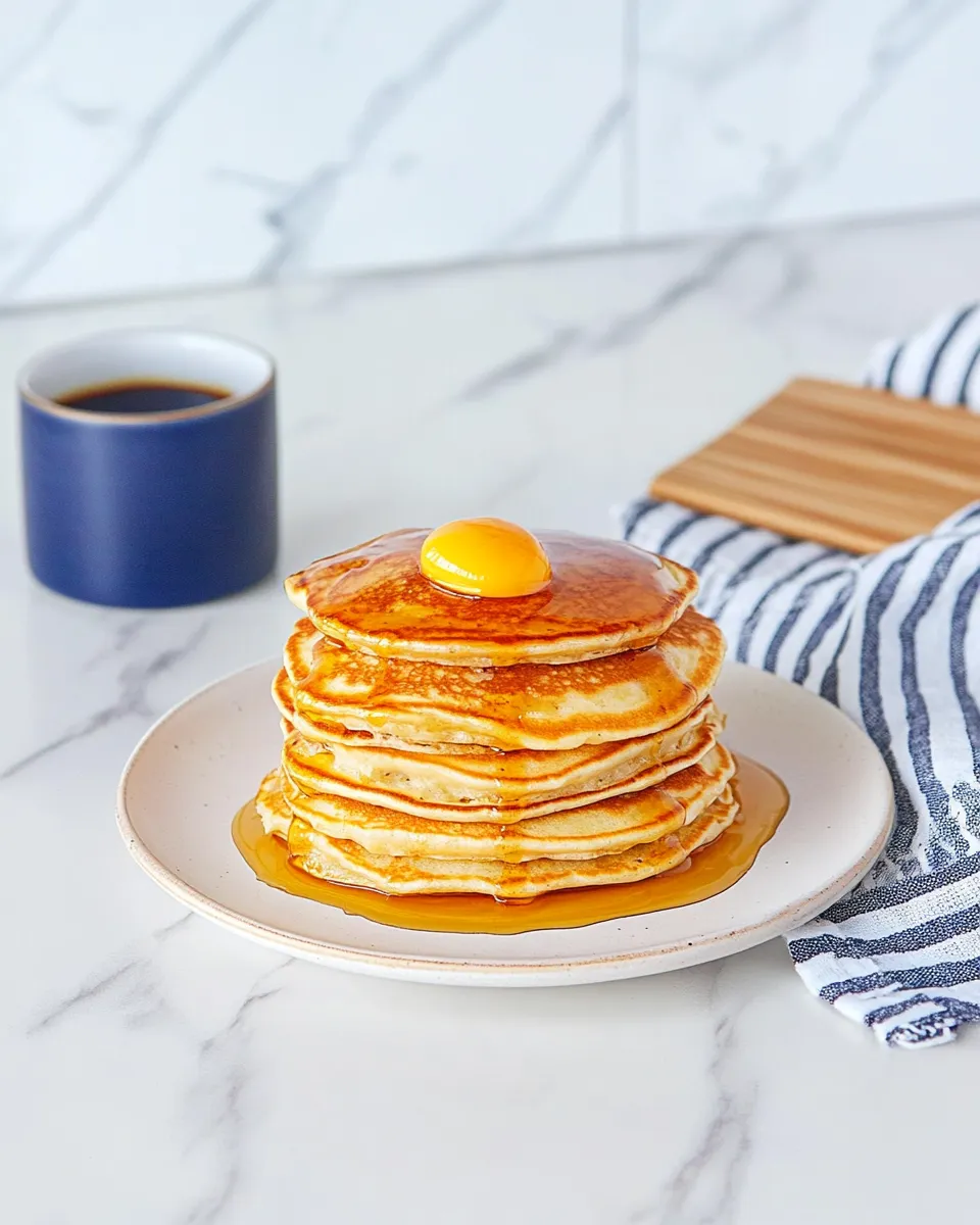 Classic Pancakes Without Eggs Recipe image