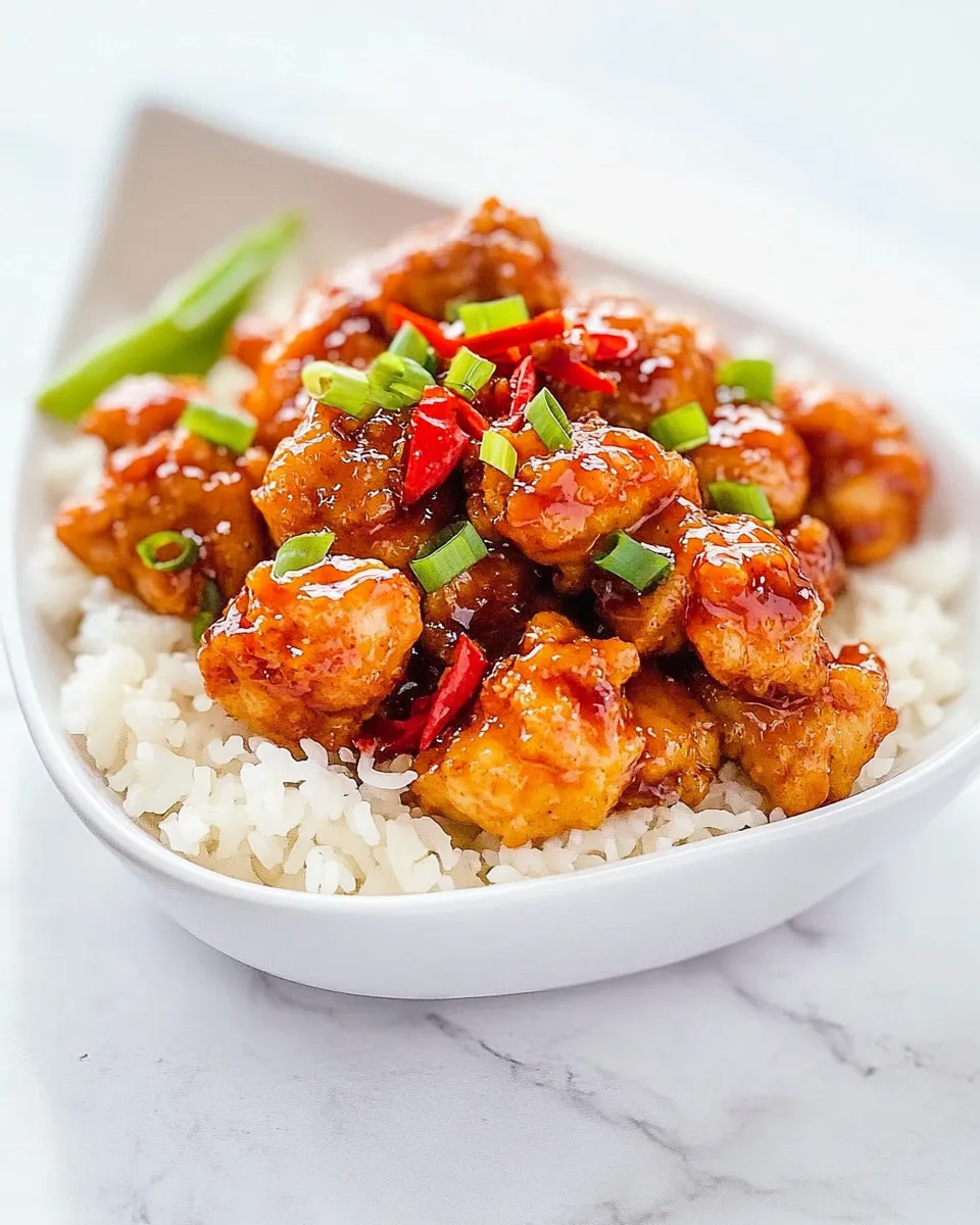 Classic Panda Express Hot Orange Chicken image