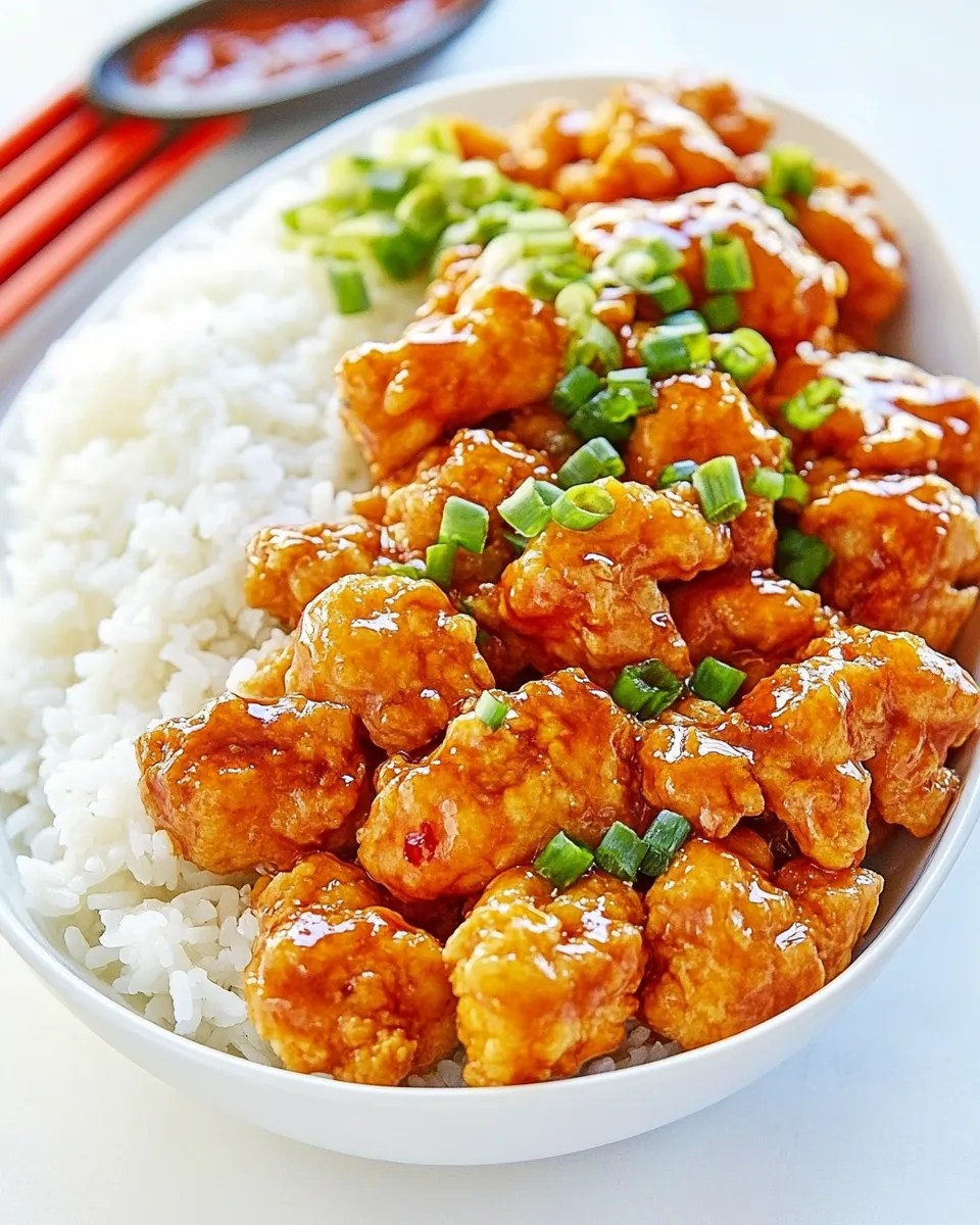 Homemade Panda Express Orange Chicken photo