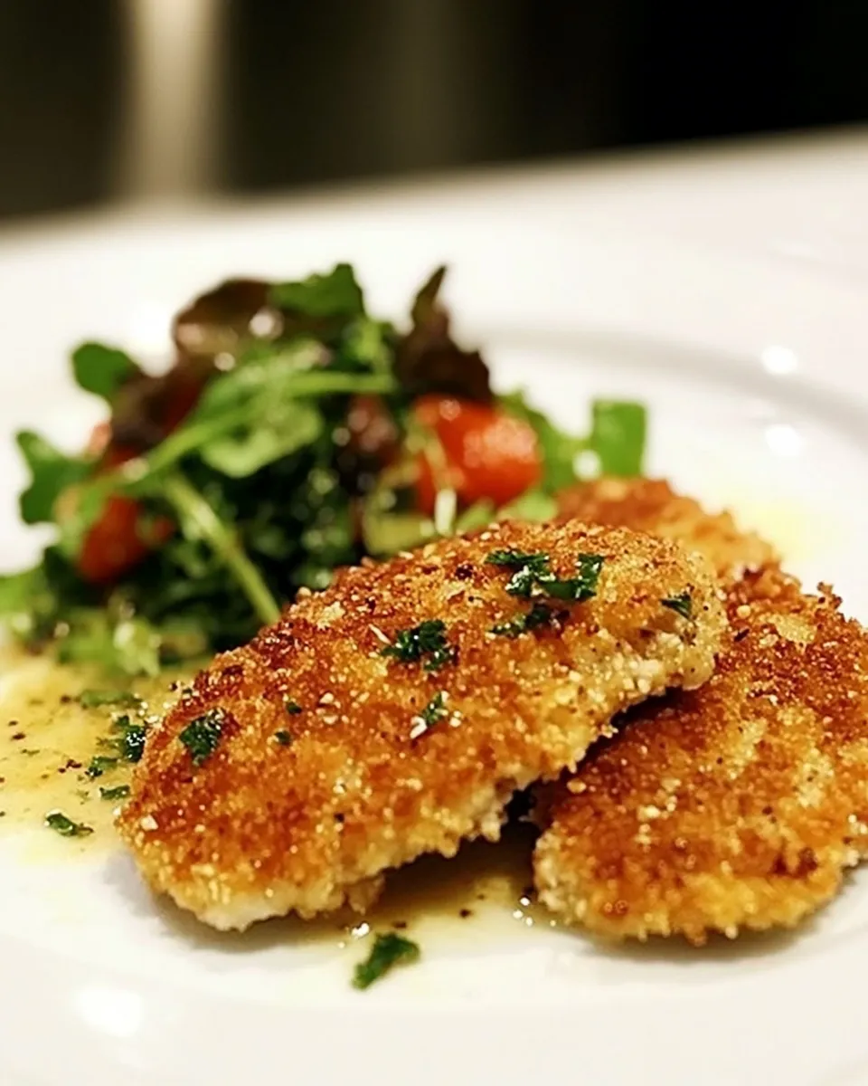 Delicious Panko-Coated Chicken Schnitzel recipe image