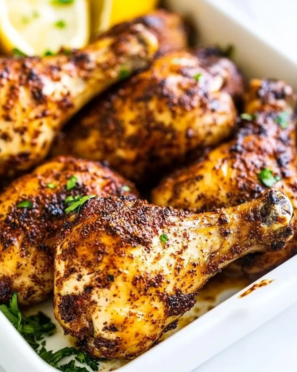 Classic Paprika Chicken Legs shot