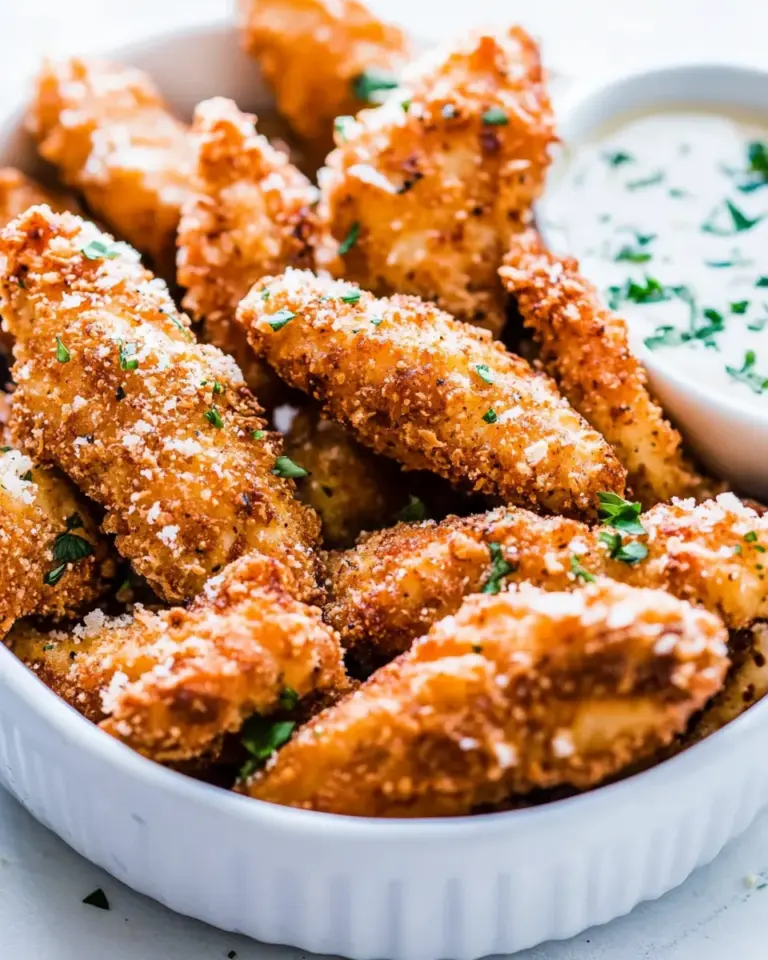 Homemade Parmesan Chicken Strips photo