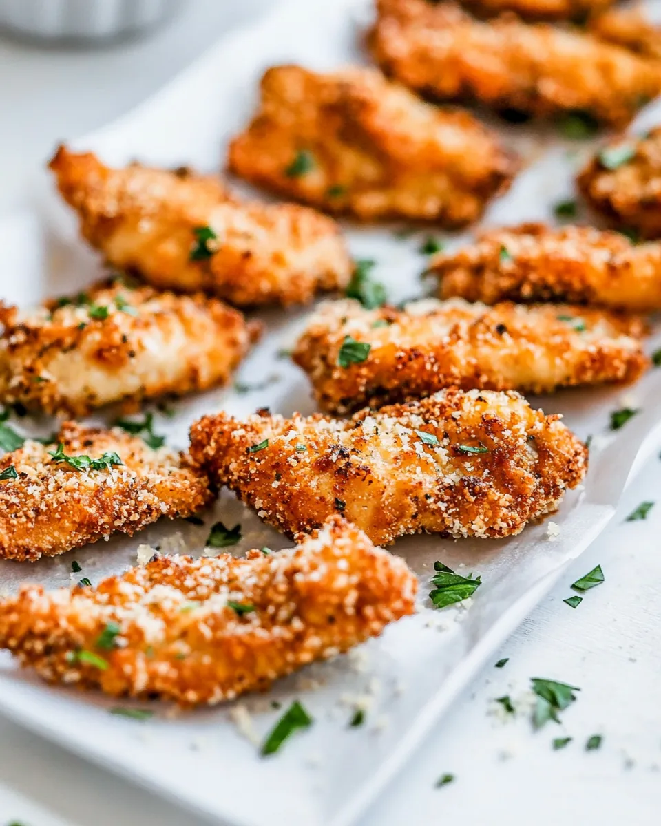 Classic Parmesan Chicken Strips image