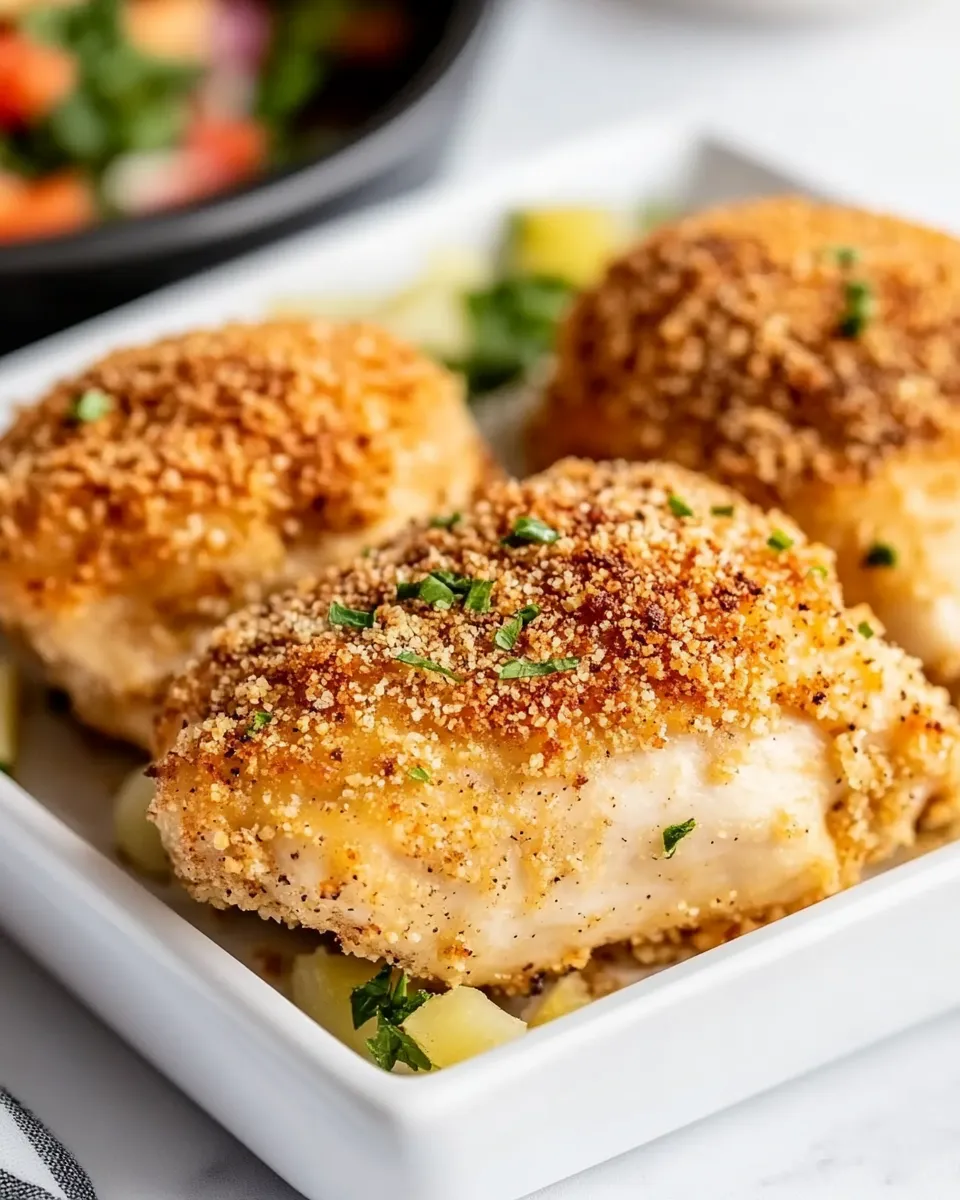 Easy Parmesan Crusted Air Fryer Chicken Thighs picture