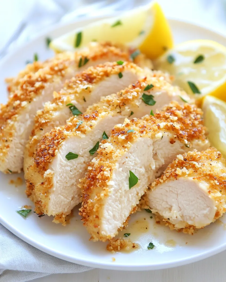 Homemade Parmesan Crusted Chicken Recipe photo