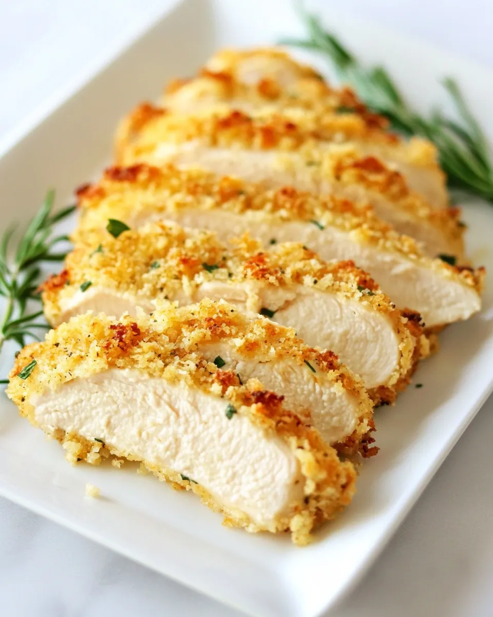 Delicious Parmesan Crusted Chicken Recipe dish photo