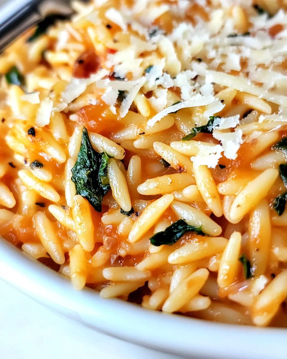 Homemade Parmesan Orzo photo