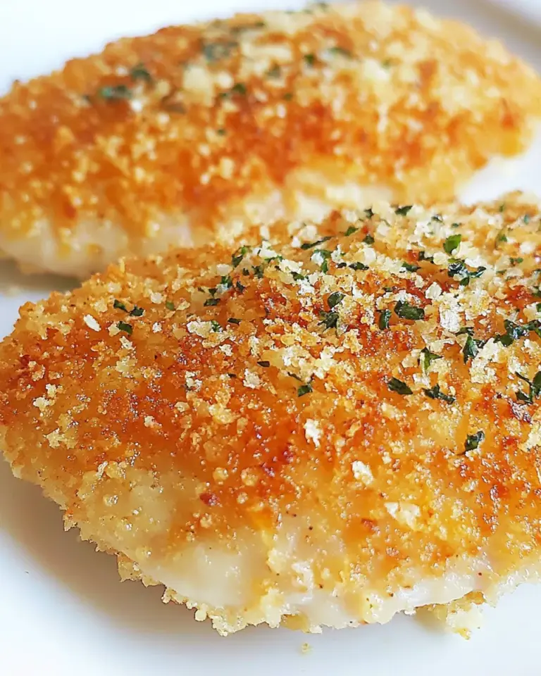 Homemade Parmesan Panko Breaded Chicken photo