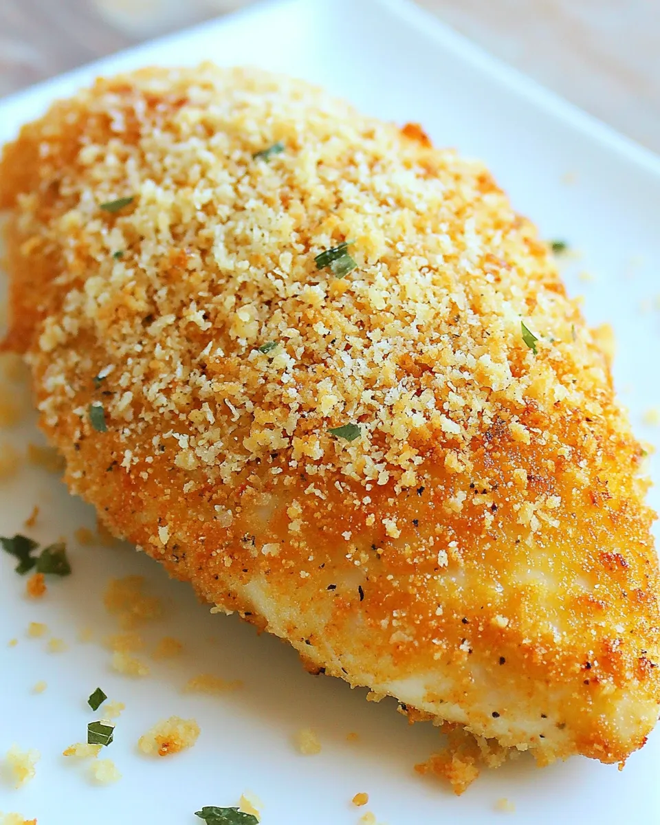 Classic Parmesan Panko Breaded Chicken image