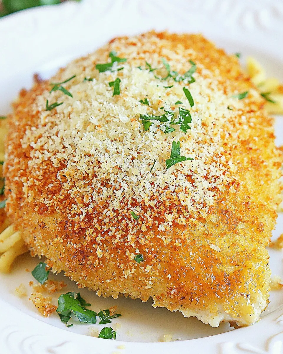 Easy Parmesan Panko Breaded Chicken recipe photo
