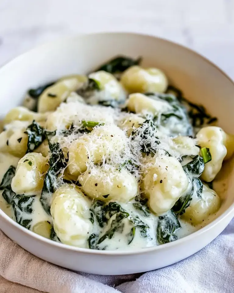 Homemade Parmesan Spinach Gnocchi photo