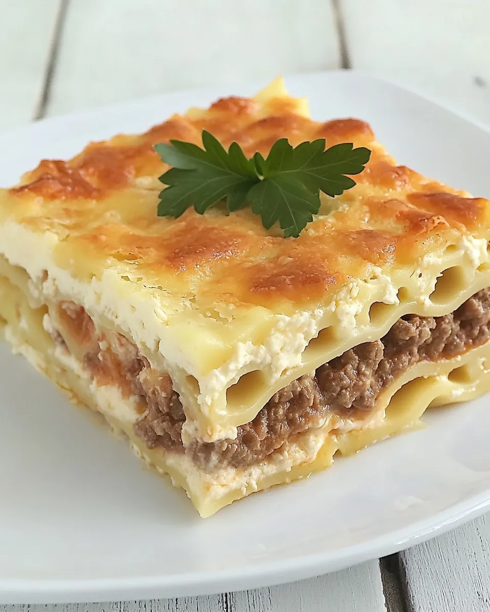 Classic Pastitsio (Greek Lasagna) dish photo