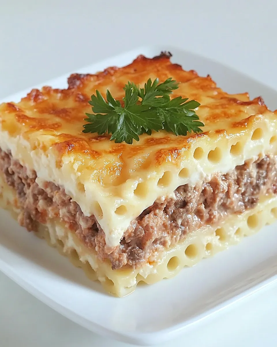 Delicious Pastitsio (Greek Lasagna) image