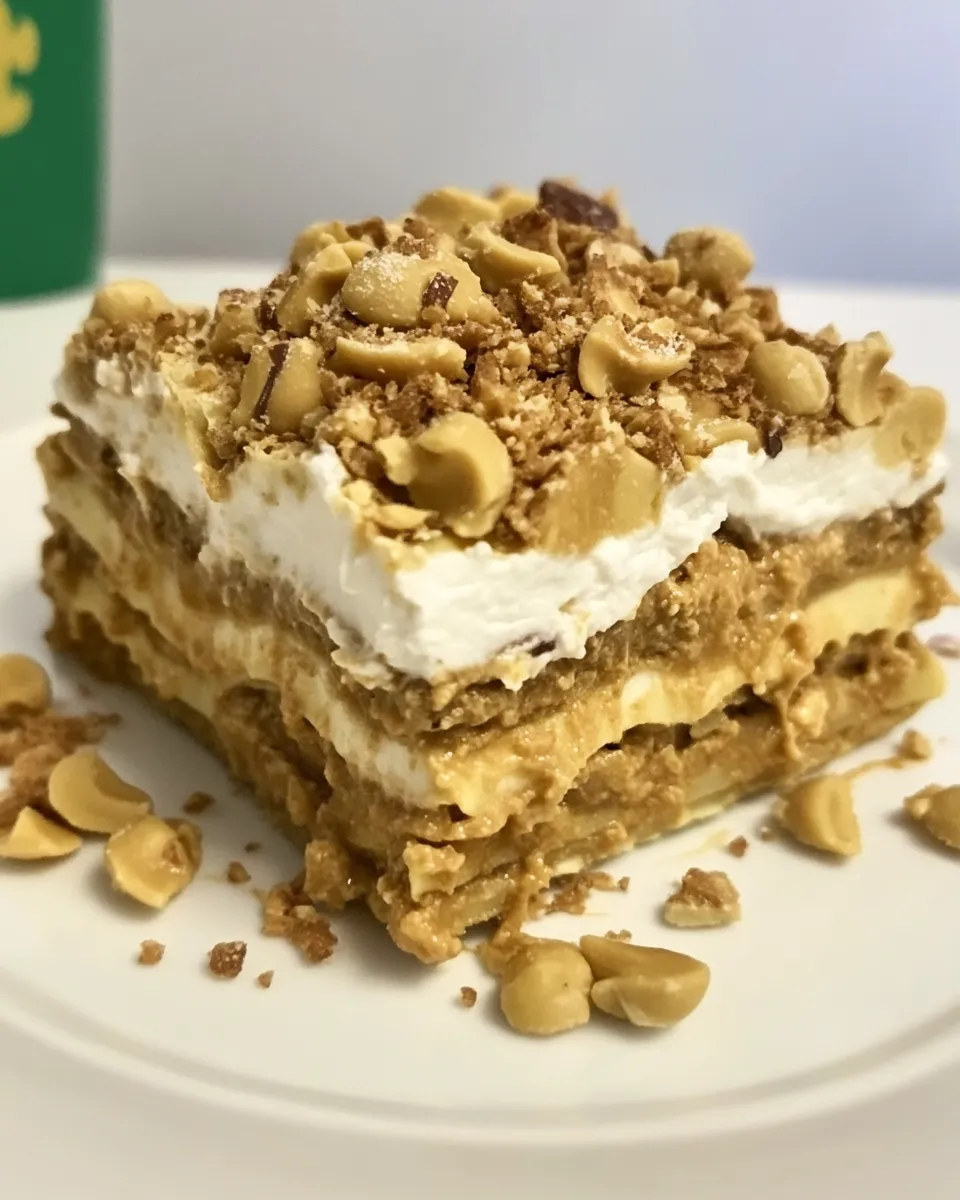 Homemade Peanut Butter Lasagna photo