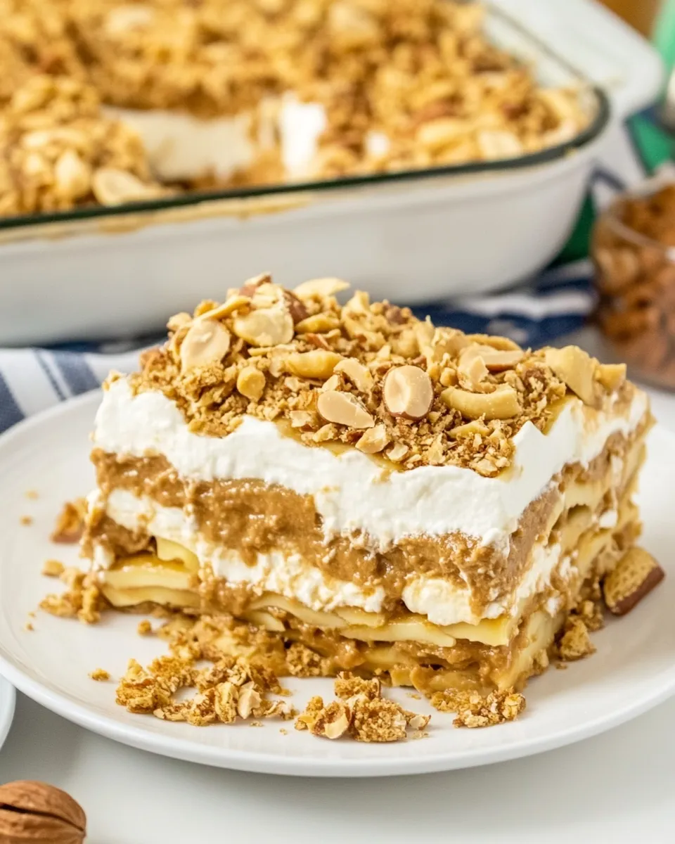 Classic Peanut Butter Lasagna image