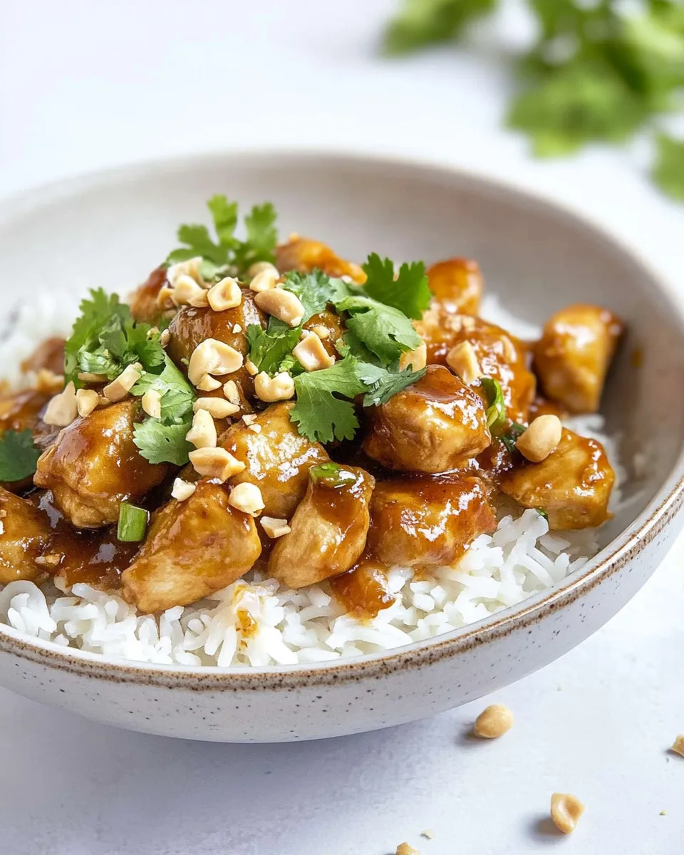 Classic Peanut Chicken Recipe image