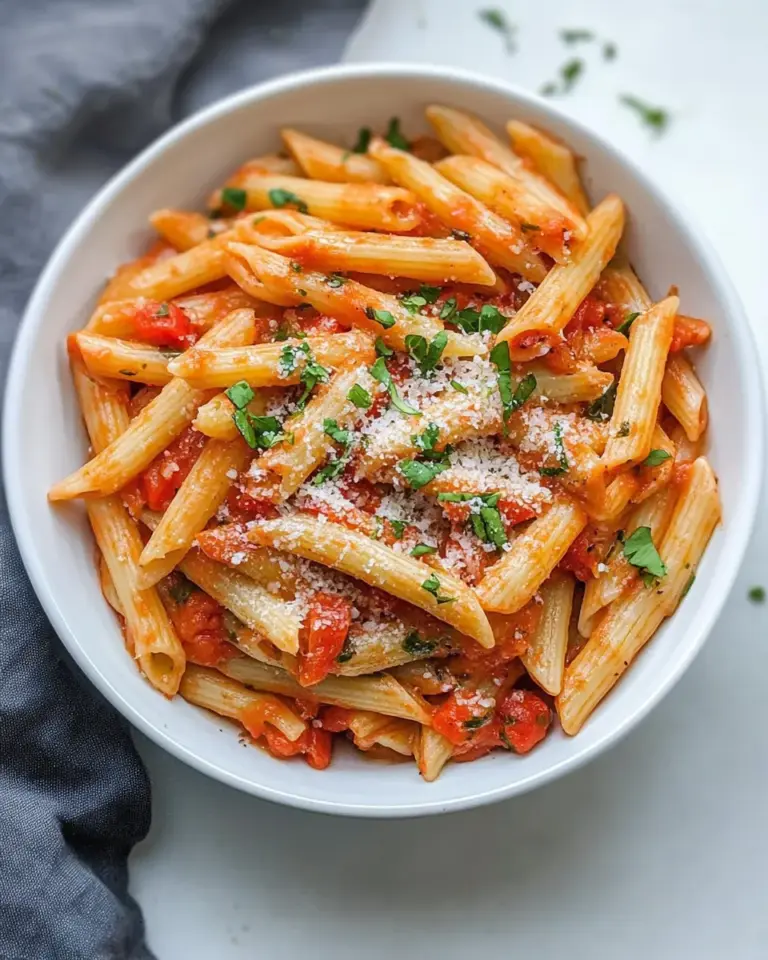 Homemade Penne Arrabbiata photo