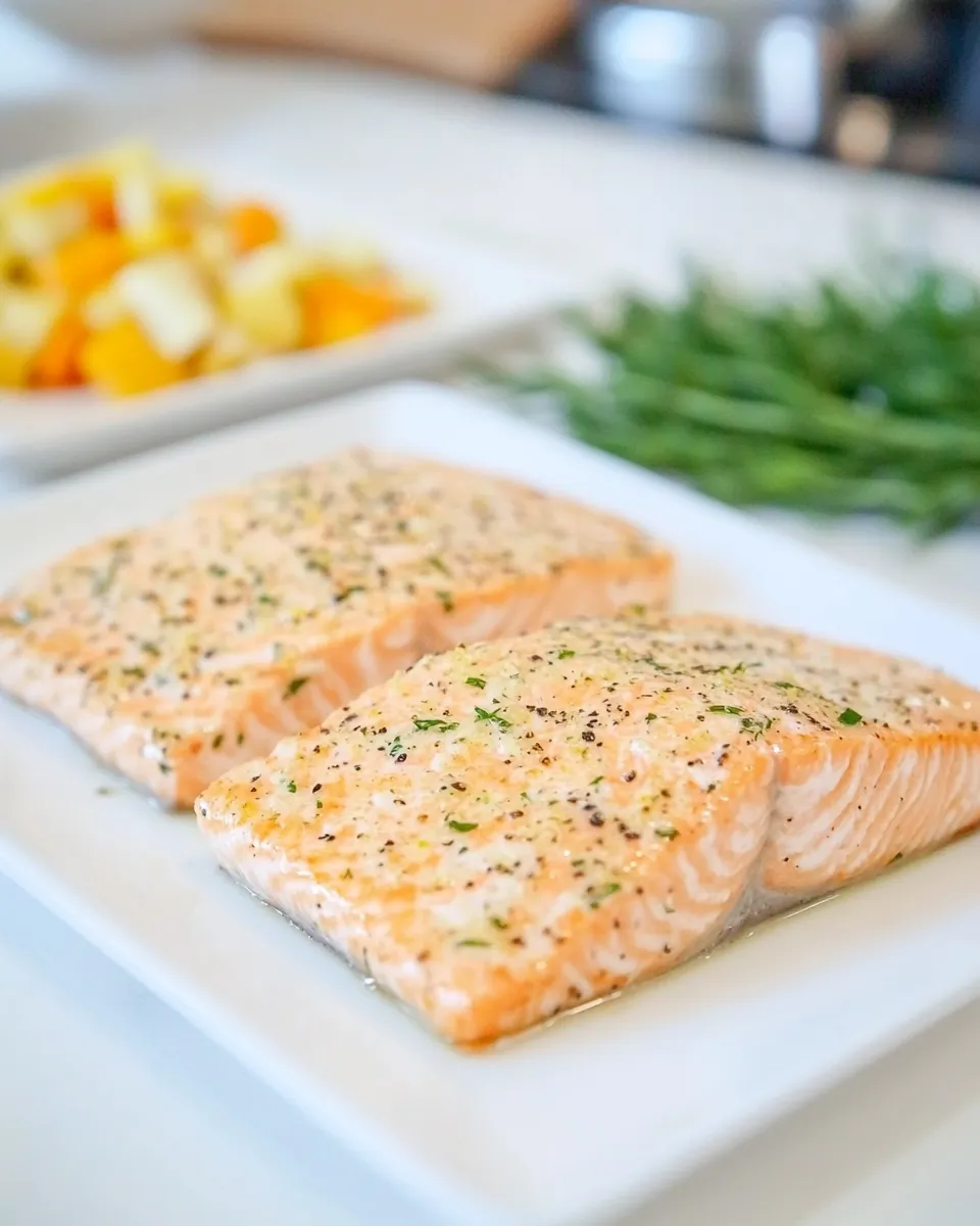 Delicious Perfect Air Fryer Salmon Fillet picture