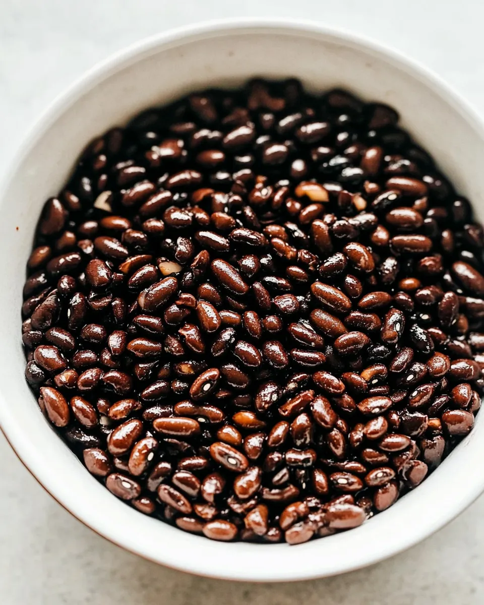Classic Perfect Instant Pot Black Beans dish photo