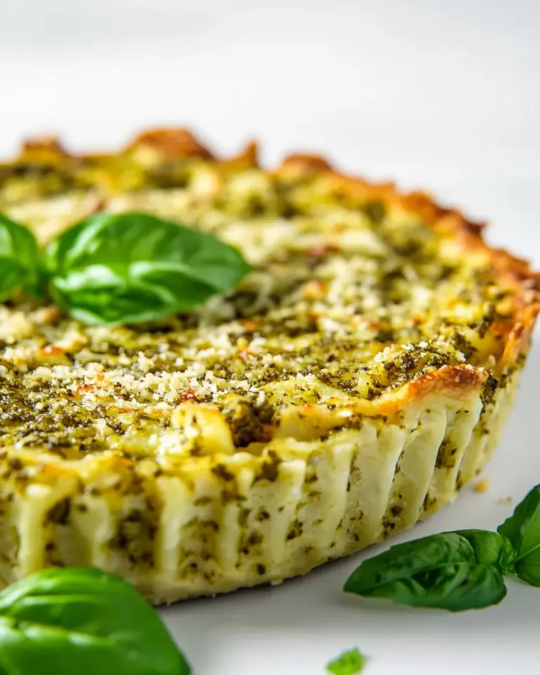 Perfect Pesto Bucatini Pie. image