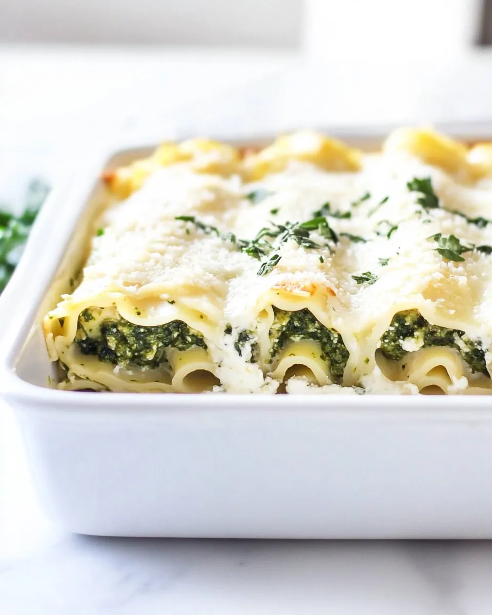 Easy Pesto Lasagna Roll Ups image
