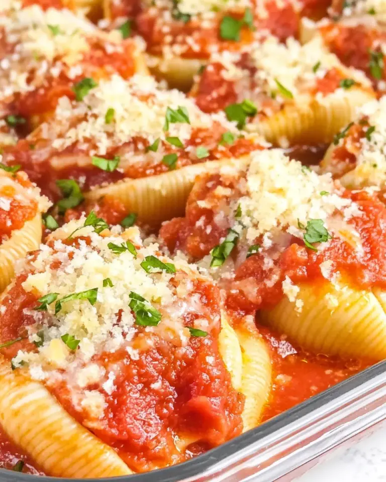 Homemade Pesto Stuffed Shells photo