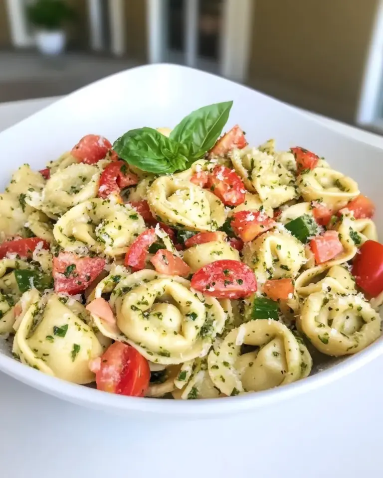 Easy Pesto Tortellini Salad photo