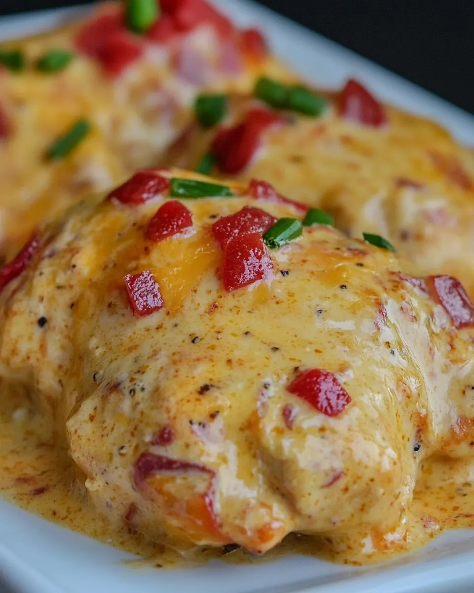 Delicious Pimento Cheese Chicken Recipe shot