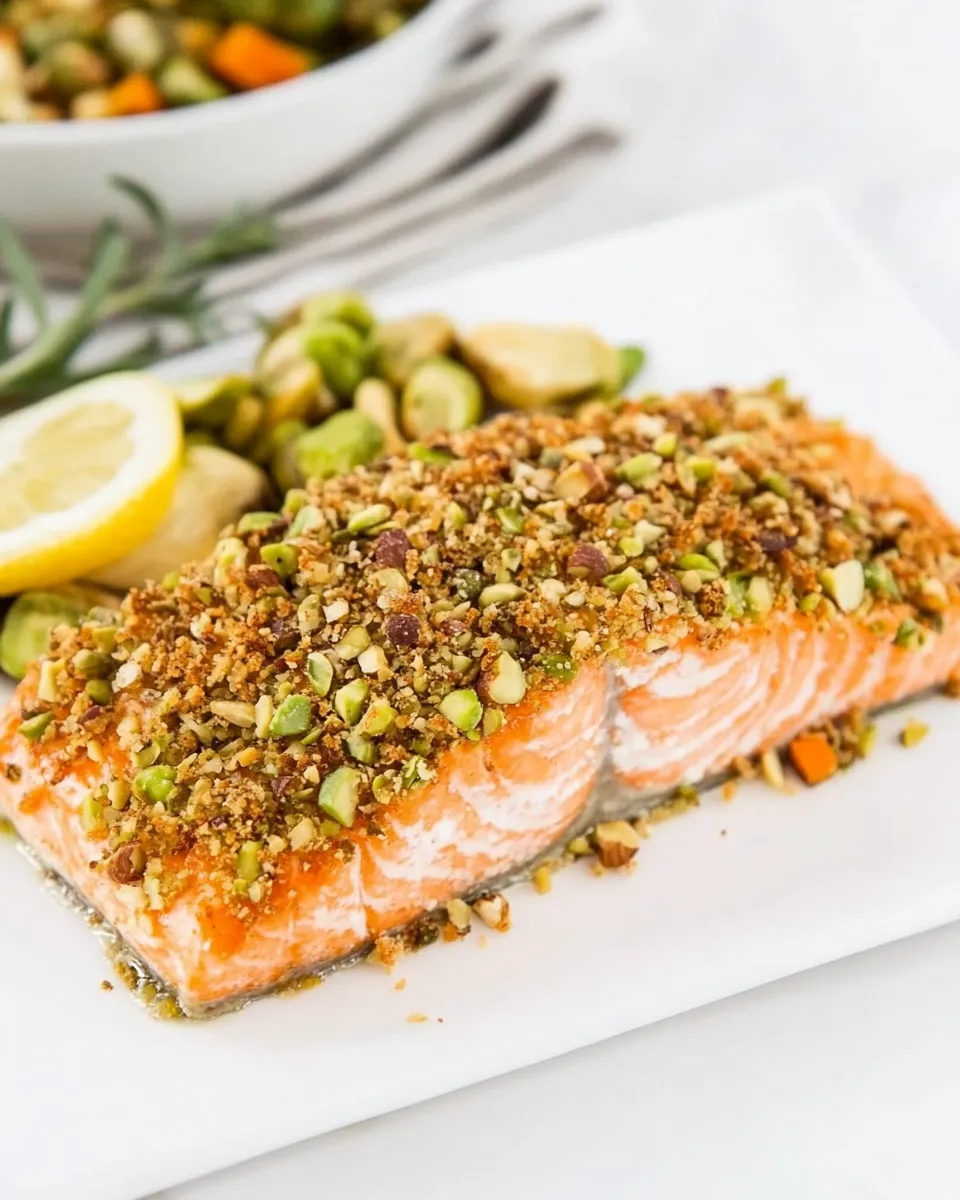 Easy Pistachio Crusted Salmon recipe photo
