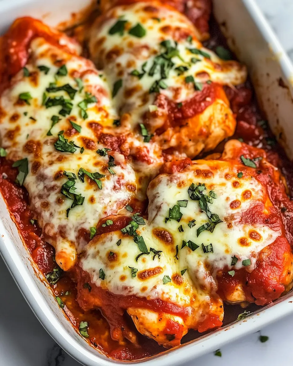Easy Pizza Chicken food shot