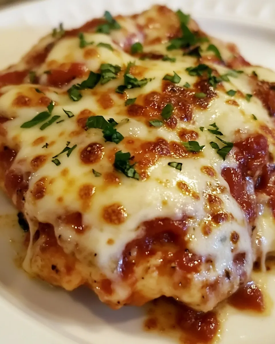 Homemade Pizza Smothered Chicken photo