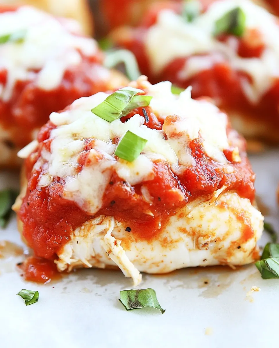 Delicious Pizza Stuffed Chicken Roll-Ups plate image