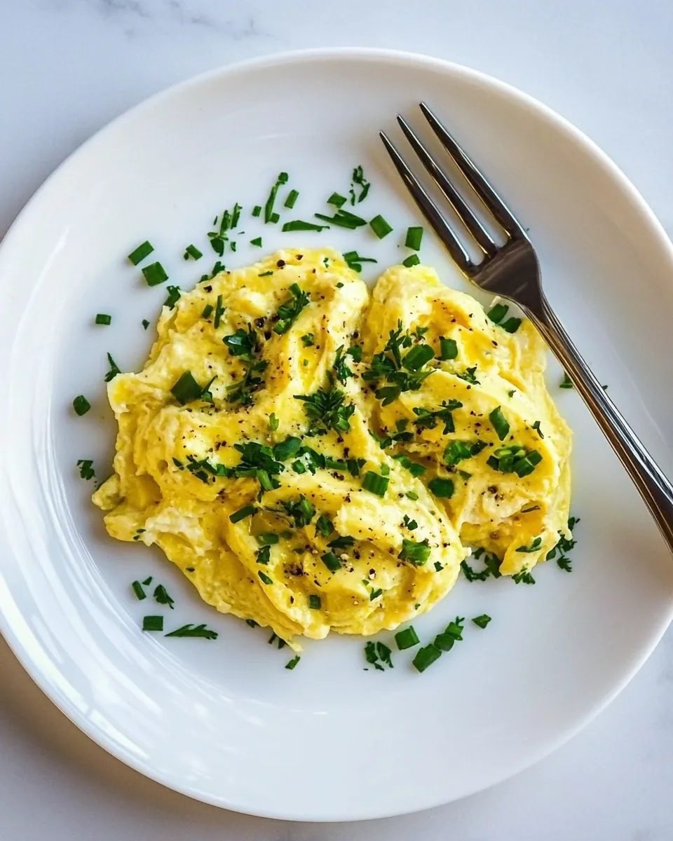 Homemade Poached Scrambled Eggs - Make Perfect Scrambled Eggs in Just 40 Seconds recipe photo
