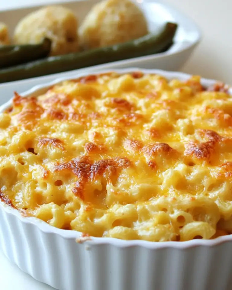 Homemade Poblano Macaroni and Cheese photo
