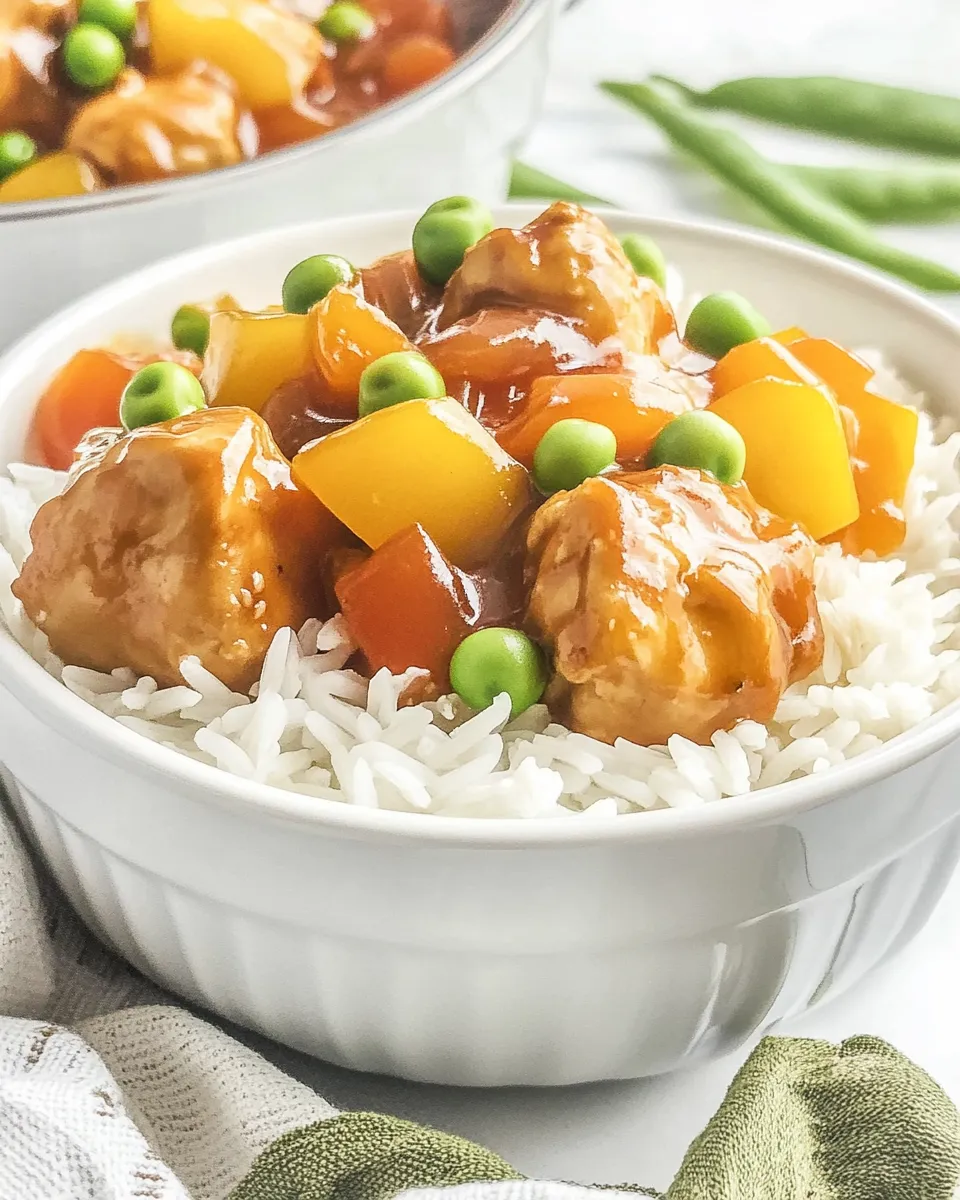 Easy Pressure Cooker Sweet and Sour Chicken recipe photo