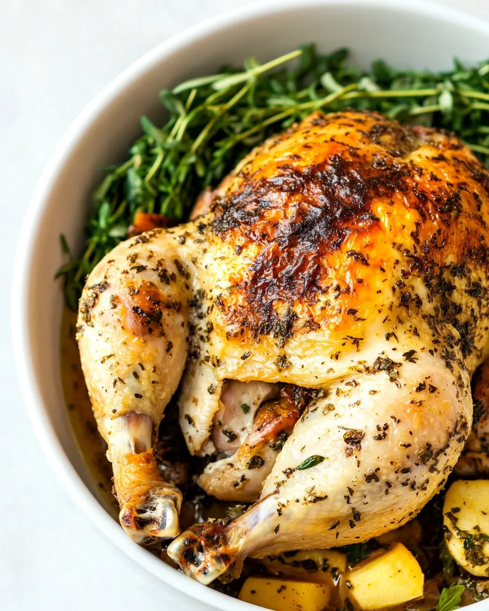 Easy Pressure Cooker Whole Chicken photo