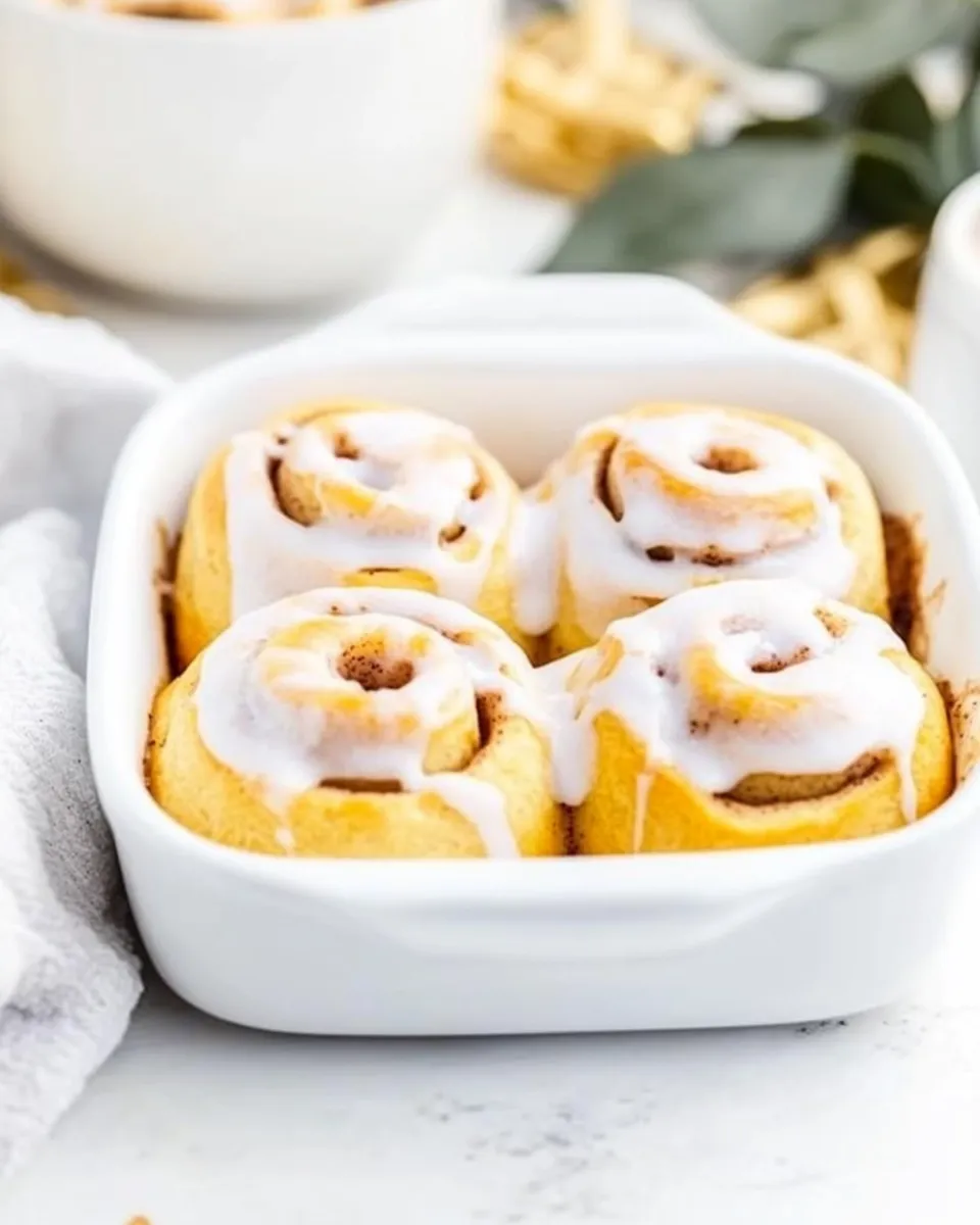 Delicious Protein Cinnamon Rolls food shot