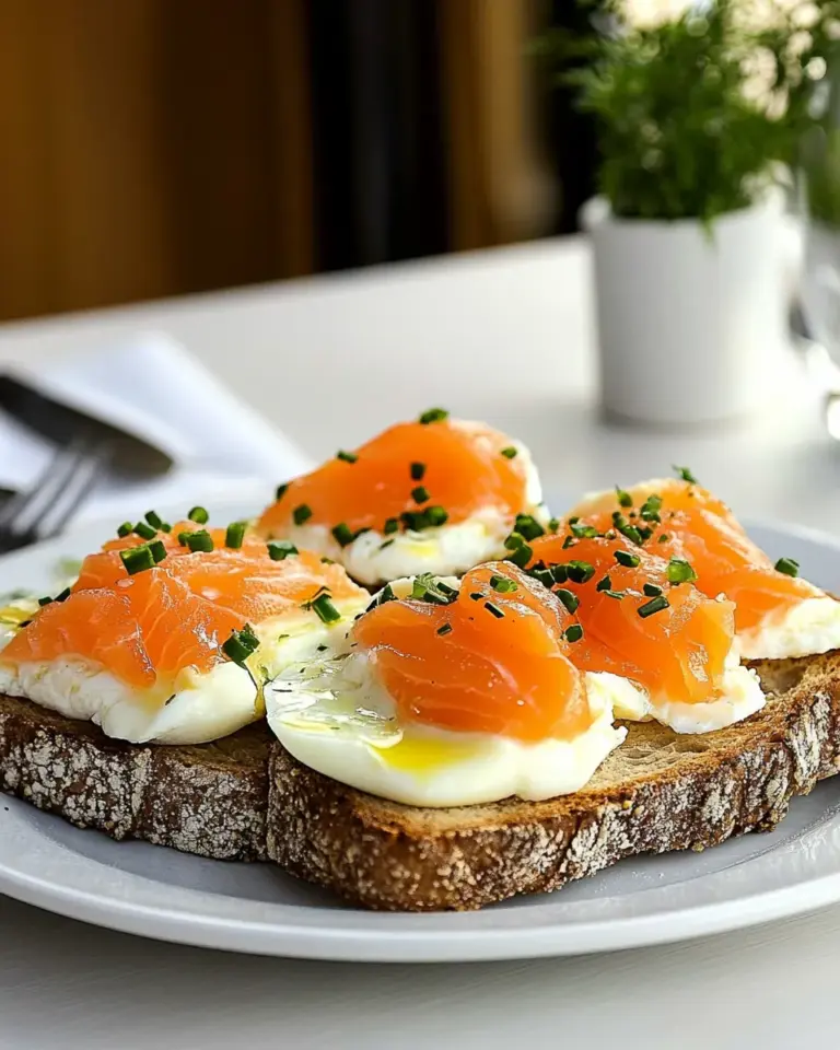 Homemade Protein Salmon and Eggs on Toast recipe photo
