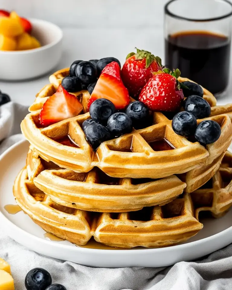 Homemade Protein Waffles photo