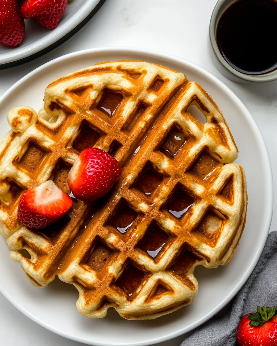 Classic Protein Waffles recipe image