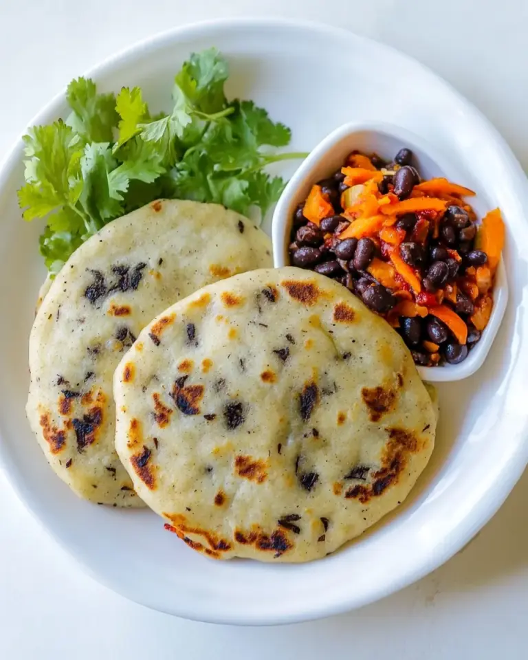 Homemade Pupusas with Black Beans recipe photo