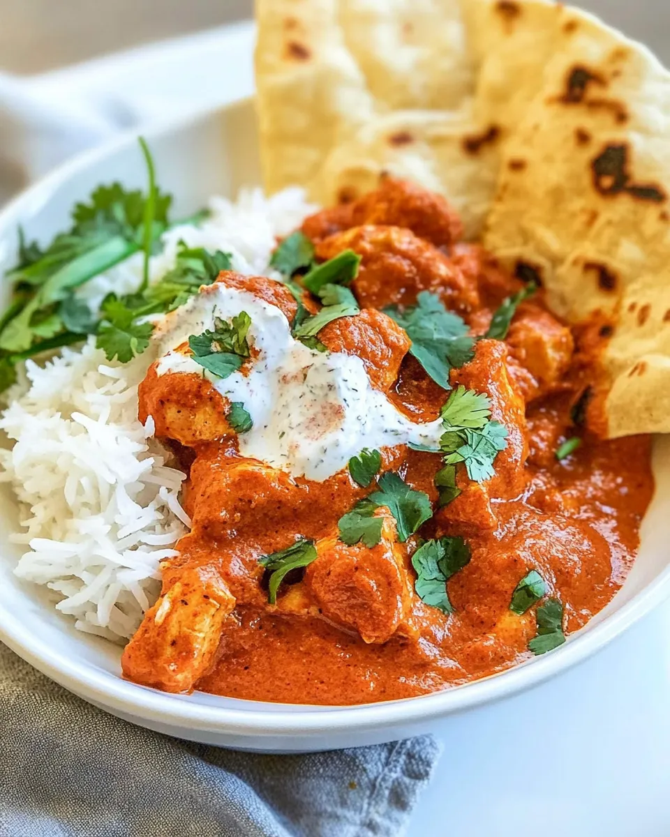 Classic Quick Chicken Tikka Masala dish photo