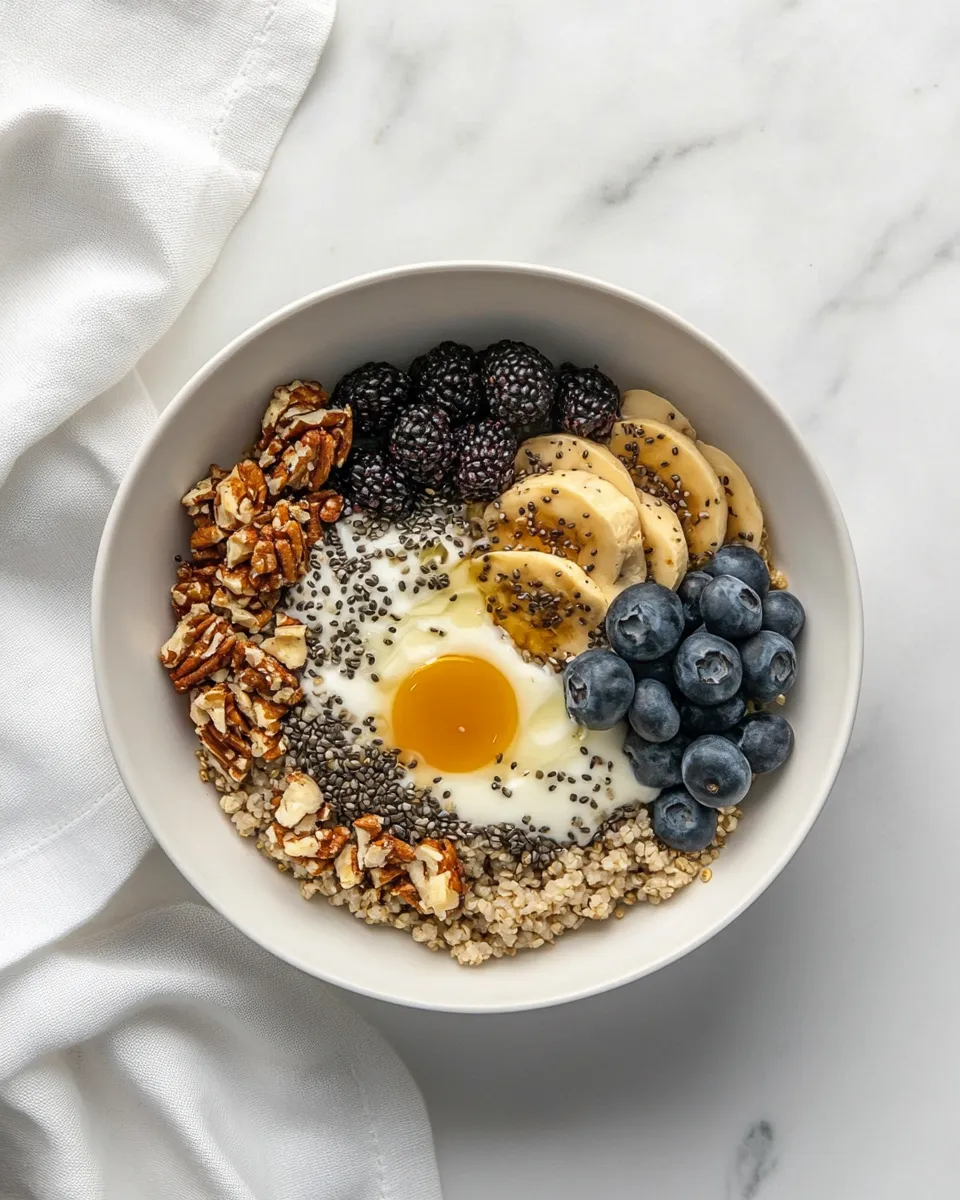 Homemade Quinoa Breakfast Bowl photo