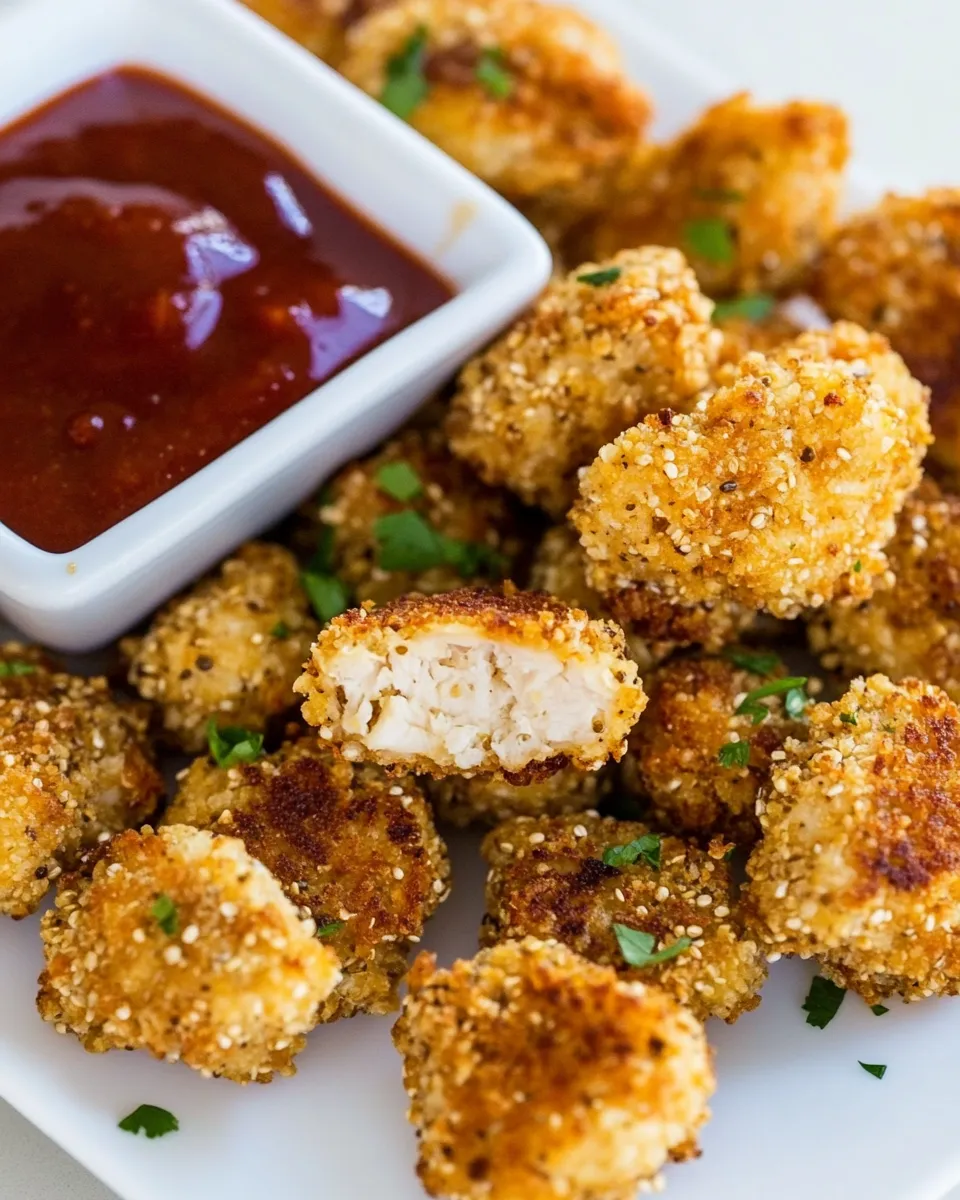 Easy Quinoa Chicken Nuggets image