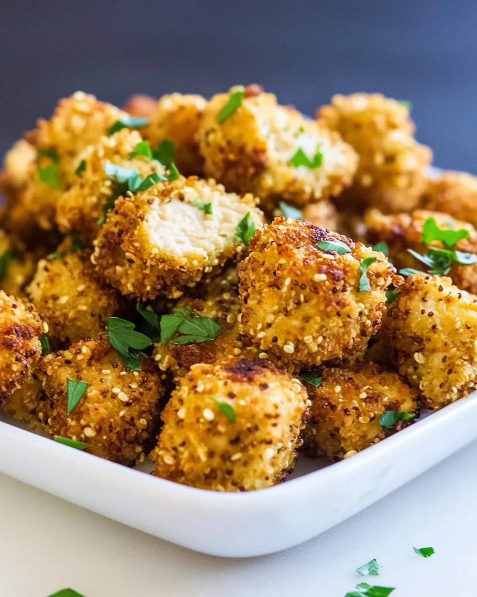 Delicious Quinoa Chicken Nuggets recipe photo
