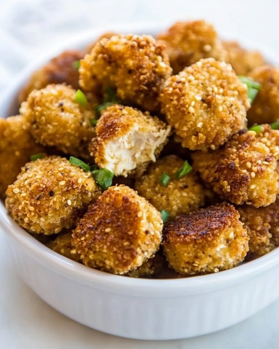 Healthy Quinoa Chicken Nuggets shot