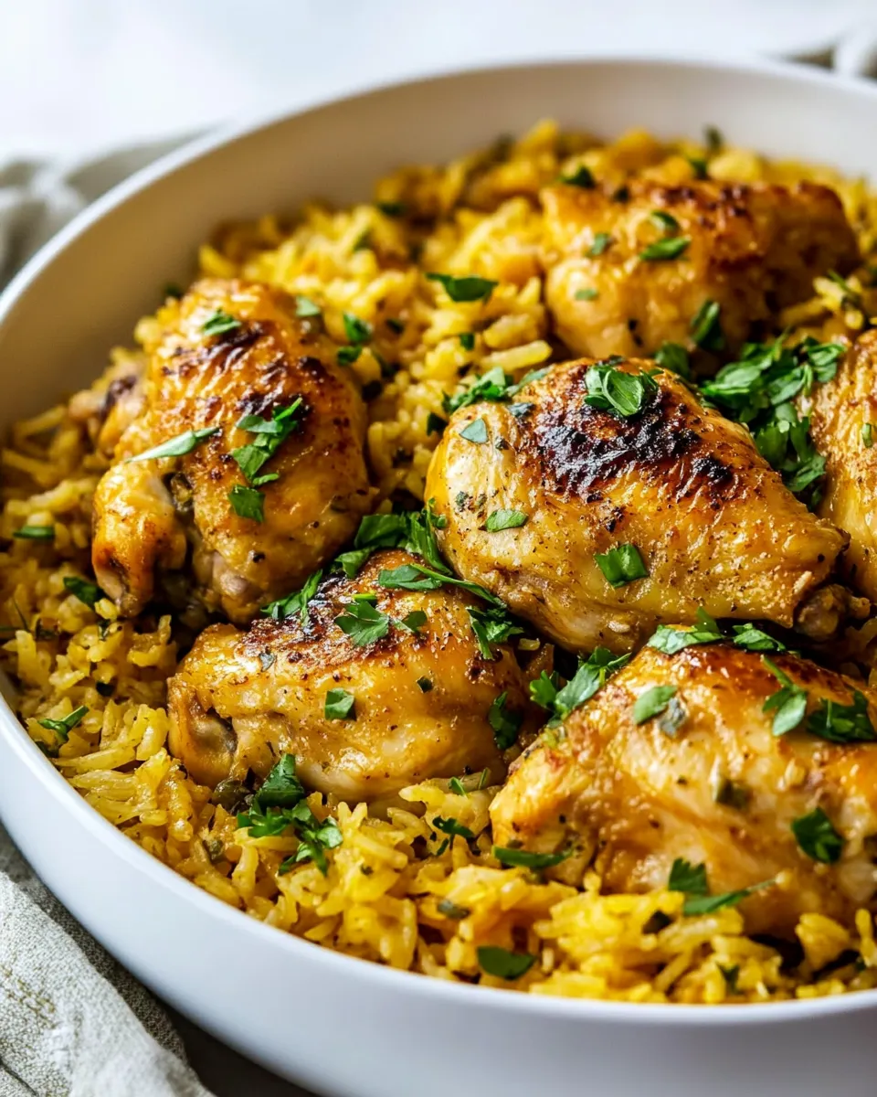 Delicious Ranch Chicken and Rice image