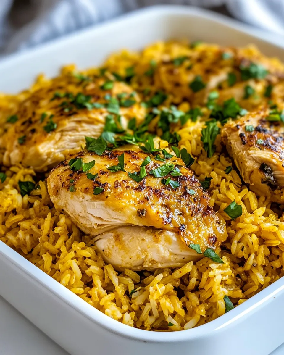 Classic Ranch Chicken and Rice recipe photo